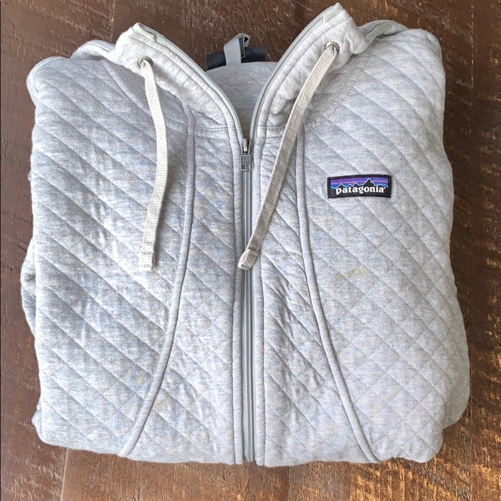 Patagonia cotton quilt hoodie